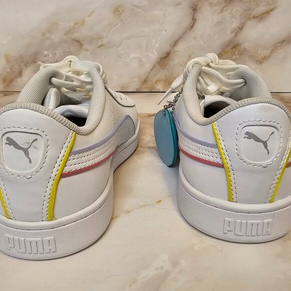 Puma Vikky V2, Size 8, Color White with Color Accents - Picture 3 of 9